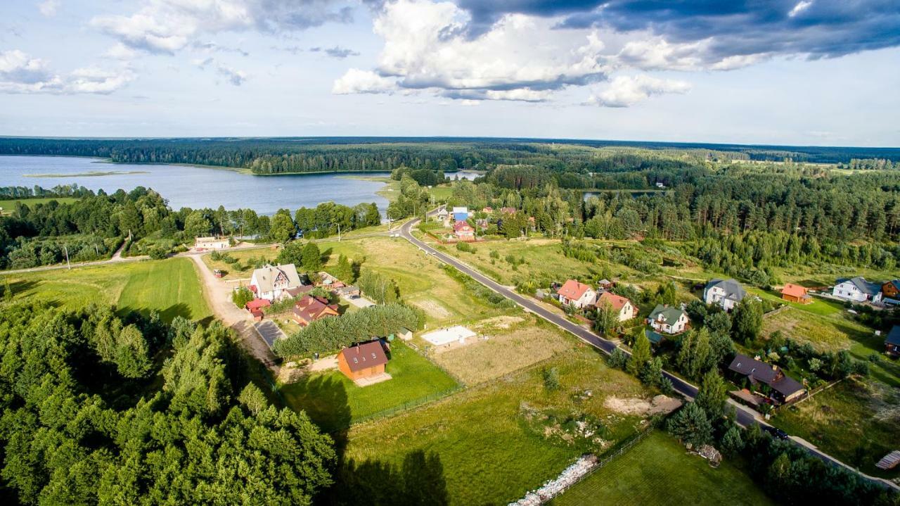 "Rowerowa Przystan" Turystyka Wiejska Nad Jeziorem Serwy W Sercu Puszczy Sucha Rzeczka Exteriér fotografie
