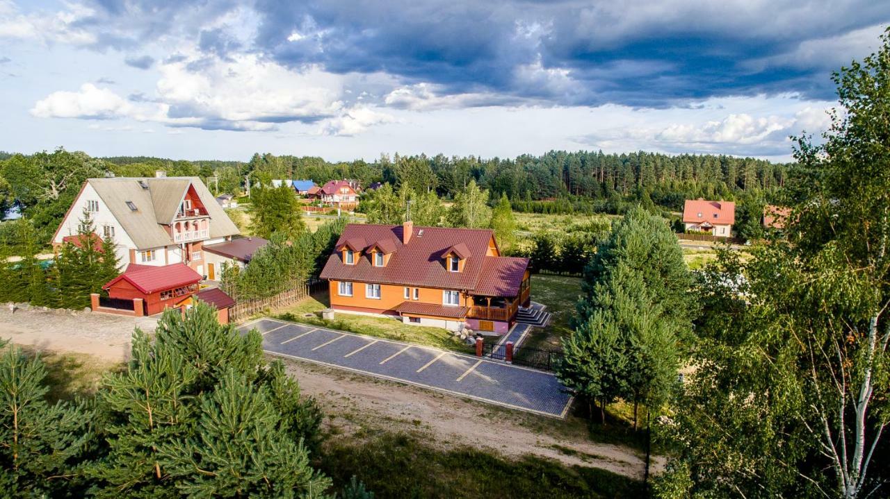 "Rowerowa Przystan" Turystyka Wiejska Nad Jeziorem Serwy W Sercu Puszczy Sucha Rzeczka Exteriér fotografie