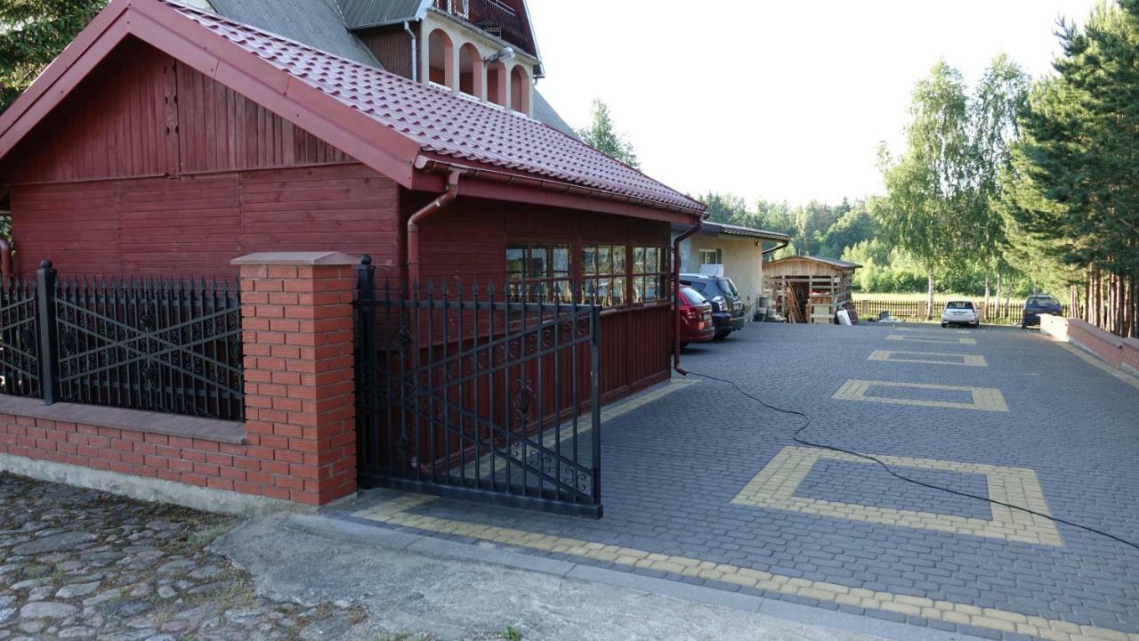 "Rowerowa Przystan" Turystyka Wiejska Nad Jeziorem Serwy W Sercu Puszczy Sucha Rzeczka Exteriér fotografie