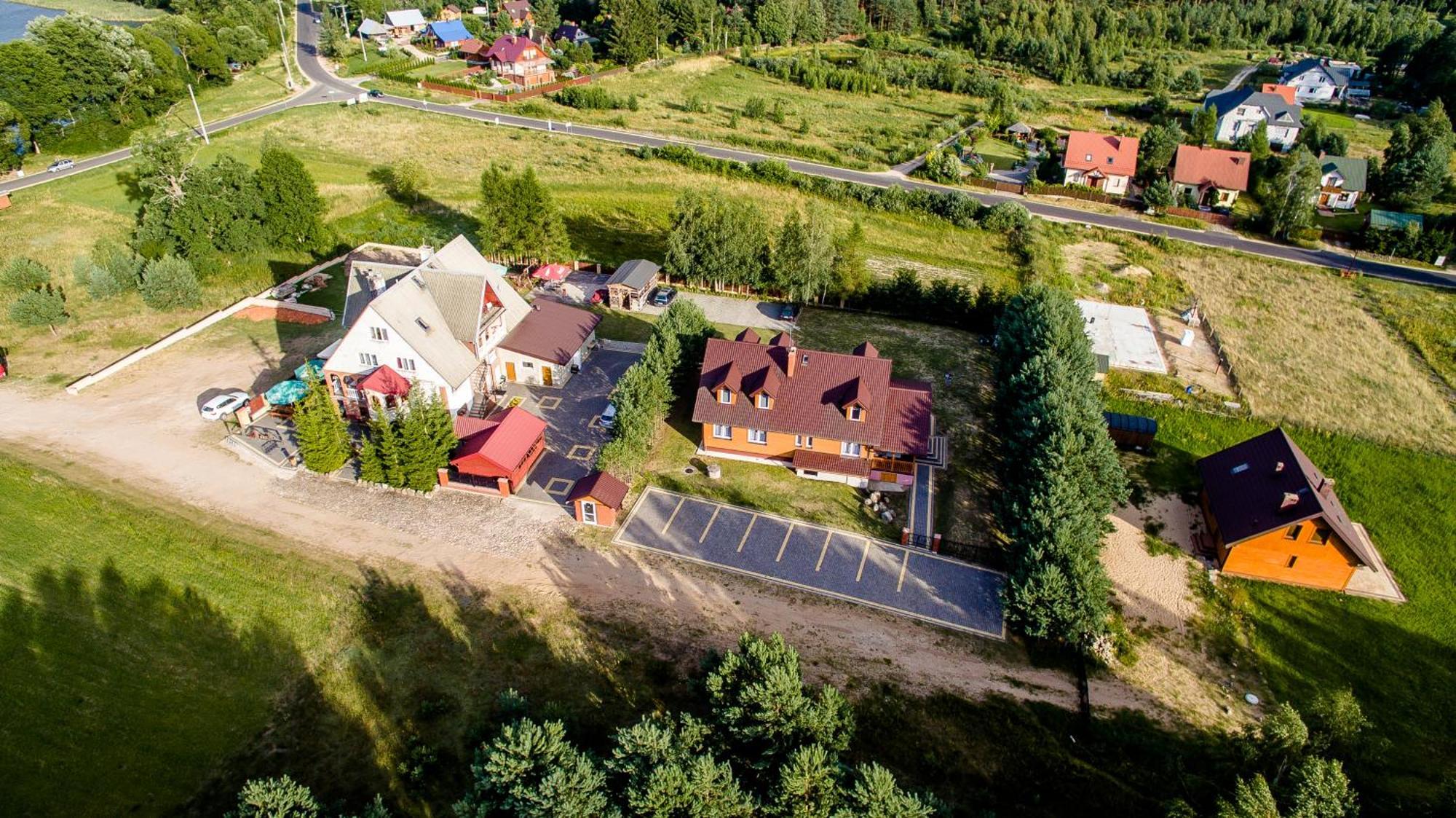 "Rowerowa Przystan" Turystyka Wiejska Nad Jeziorem Serwy W Sercu Puszczy Sucha Rzeczka Exteriér fotografie