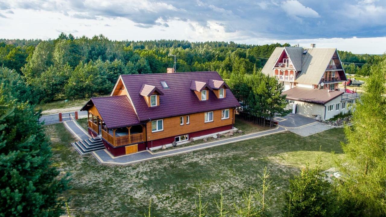 "Rowerowa Przystan" Turystyka Wiejska Nad Jeziorem Serwy W Sercu Puszczy Sucha Rzeczka Exteriér fotografie