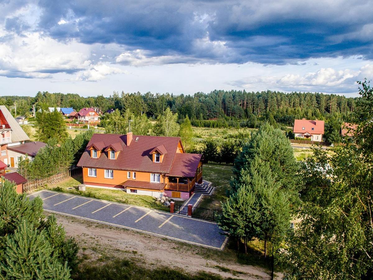 "Rowerowa Przystan" Turystyka Wiejska Nad Jeziorem Serwy W Sercu Puszczy Sucha Rzeczka Exteriér fotografie