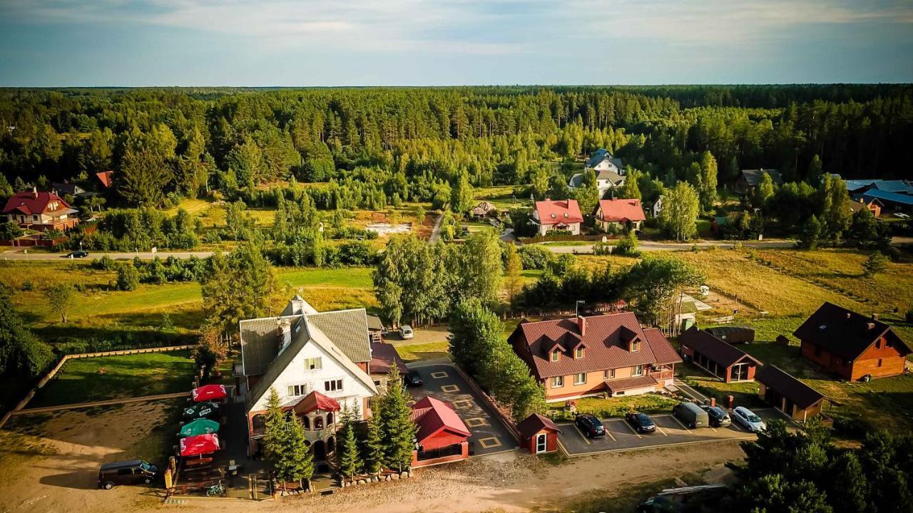 "Rowerowa Przystan" Turystyka Wiejska Nad Jeziorem Serwy W Sercu Puszczy Sucha Rzeczka Exteriér fotografie