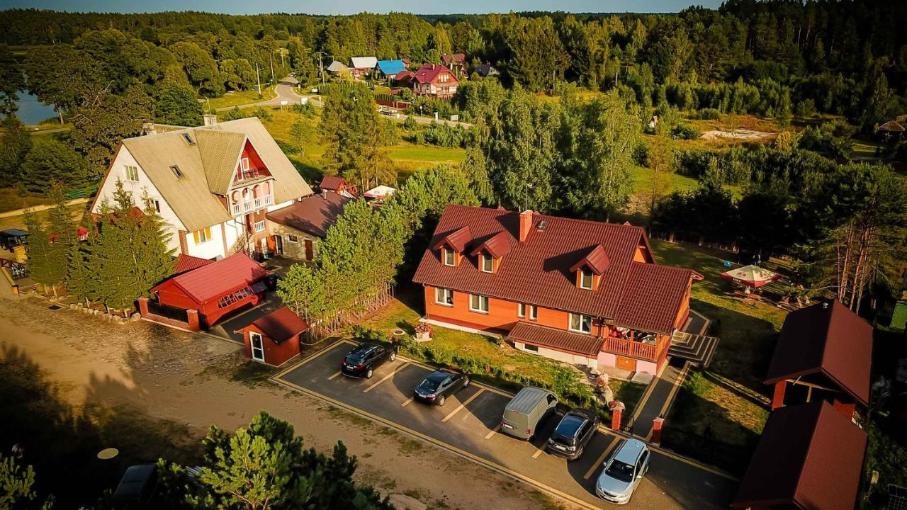 "Rowerowa Przystan" Turystyka Wiejska Nad Jeziorem Serwy W Sercu Puszczy Sucha Rzeczka Exteriér fotografie