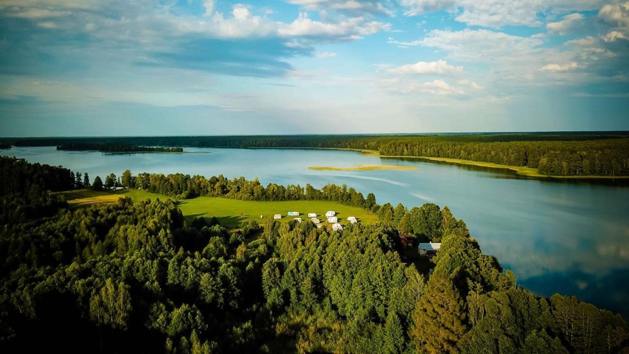 "Rowerowa Przystan" Turystyka Wiejska Nad Jeziorem Serwy W Sercu Puszczy Sucha Rzeczka Exteriér fotografie