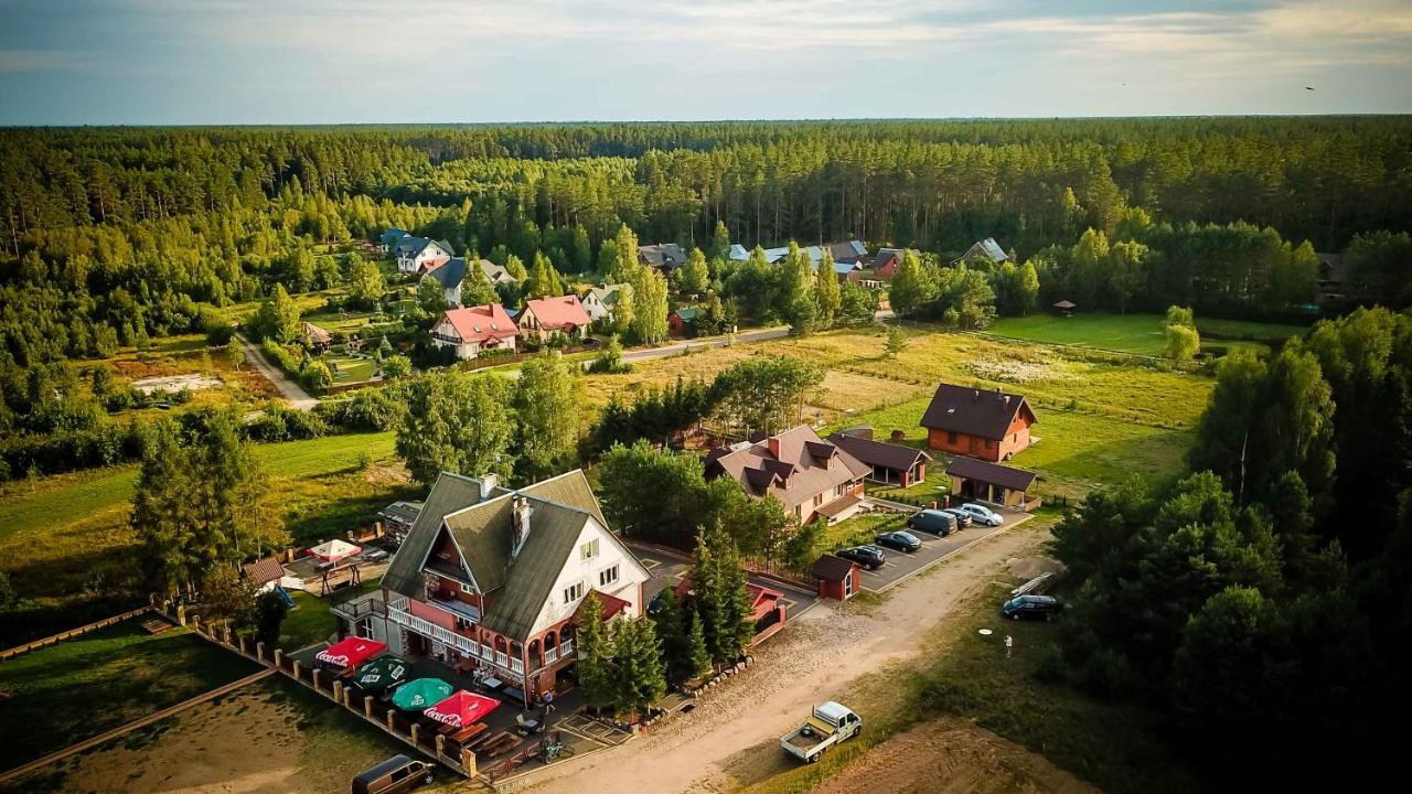 "Rowerowa Przystan" Turystyka Wiejska Nad Jeziorem Serwy W Sercu Puszczy Sucha Rzeczka Exteriér fotografie