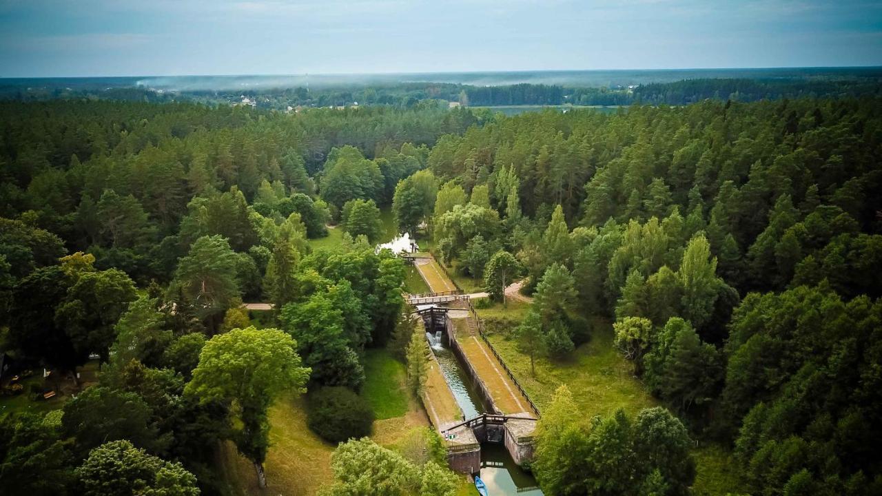 "Rowerowa Przystan" Turystyka Wiejska Nad Jeziorem Serwy W Sercu Puszczy Sucha Rzeczka Exteriér fotografie